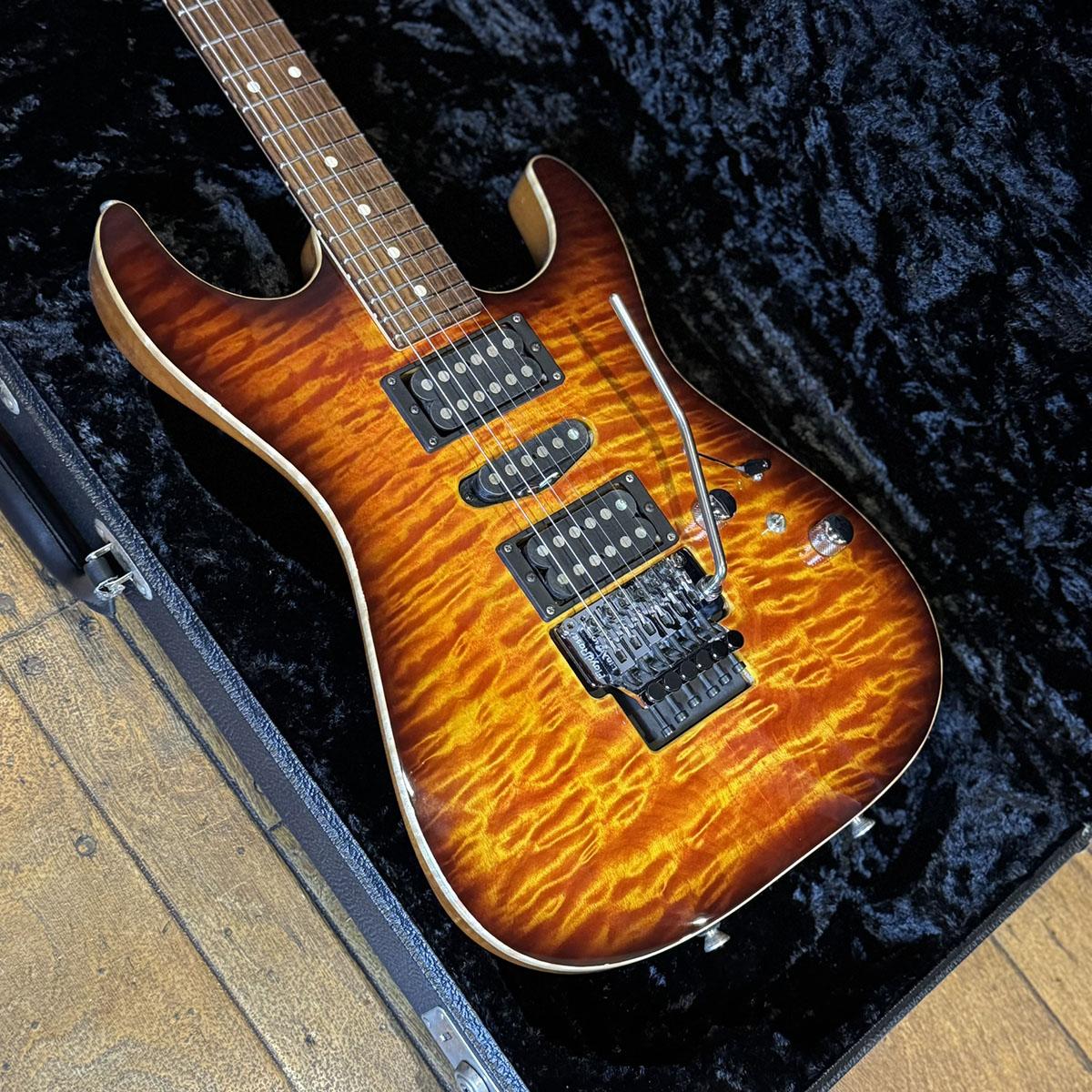 Drop Top Fireburst Burnt Edge with Binding TOM ANDERSON