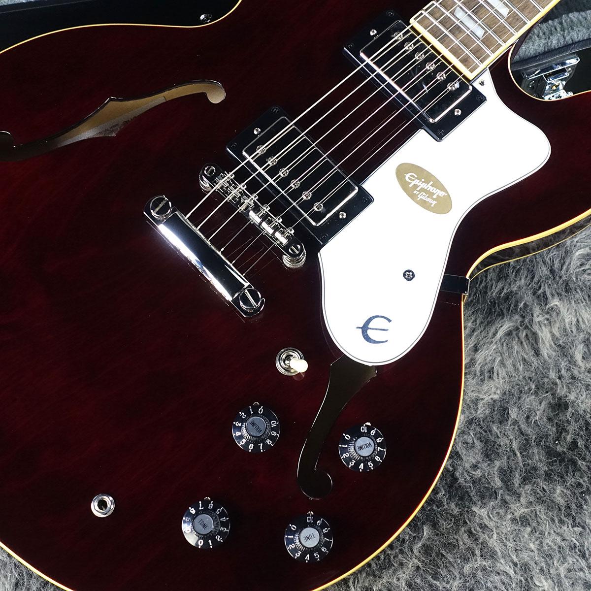 Noel Gallagher Riviera Dark Wine Red Epiphone エレクトリックギター
