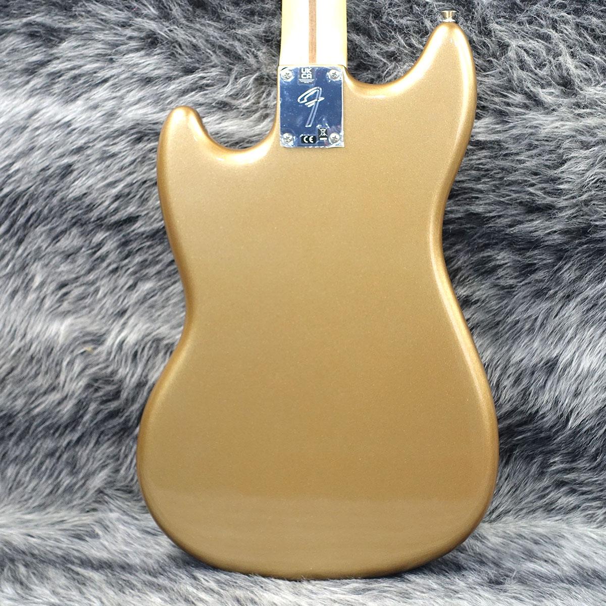 Player Mustang Bass PJ Firemist Gold Fender エレクトリック・ベース