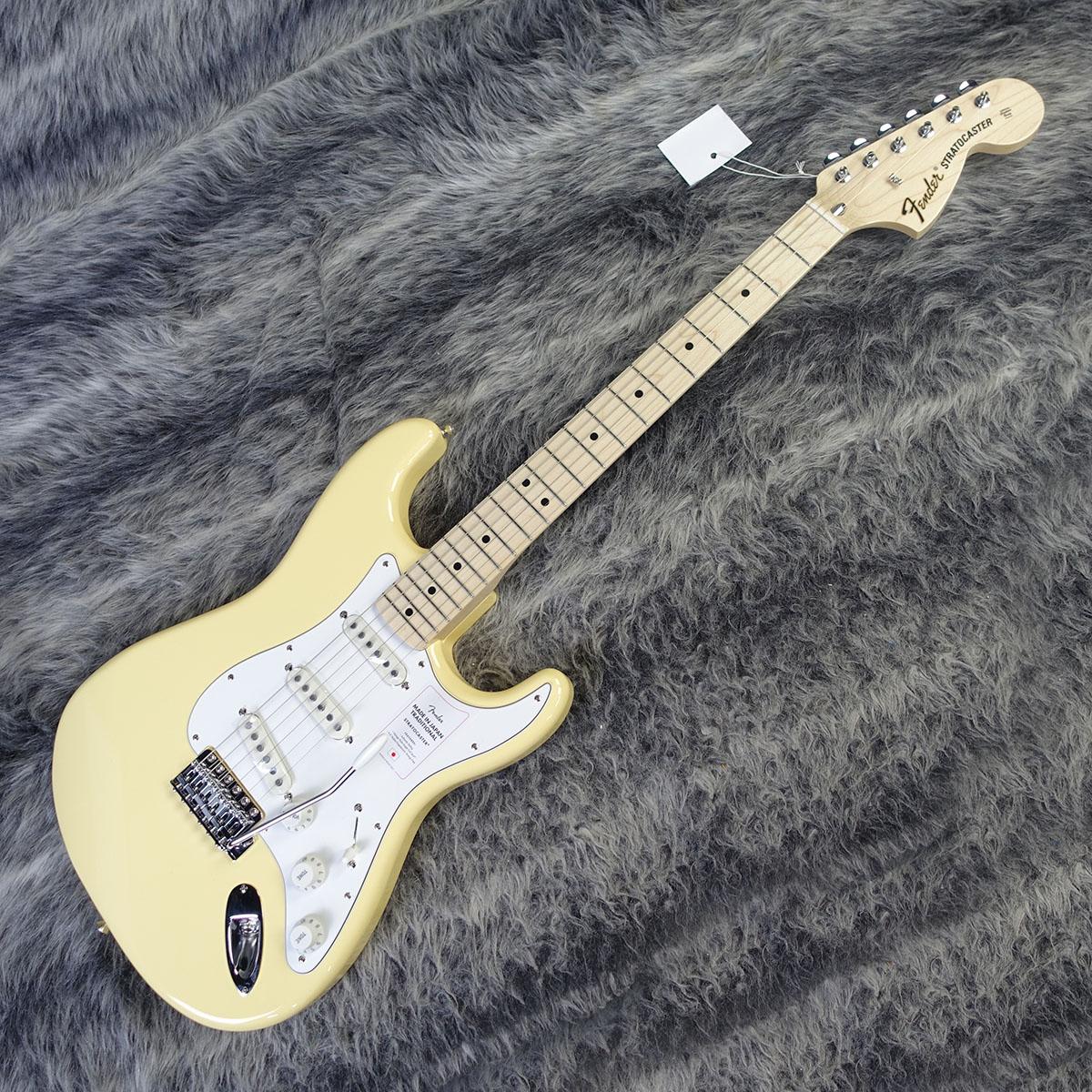 Made in Japan Traditional 70s Stratocaster Vintage White Fender