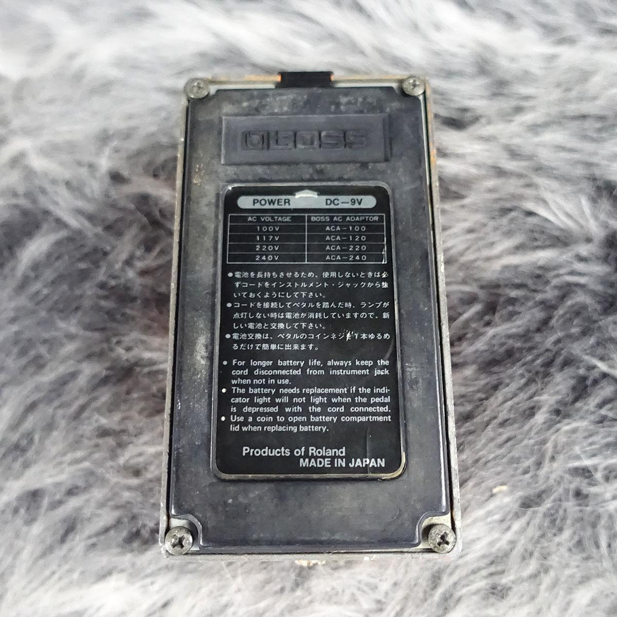 BOSS DS-1 ディストーション　シリアル7400 ’79年9月日本製 DS-1 Distortion BOSS ギター用エフェクター ディストーション 商品