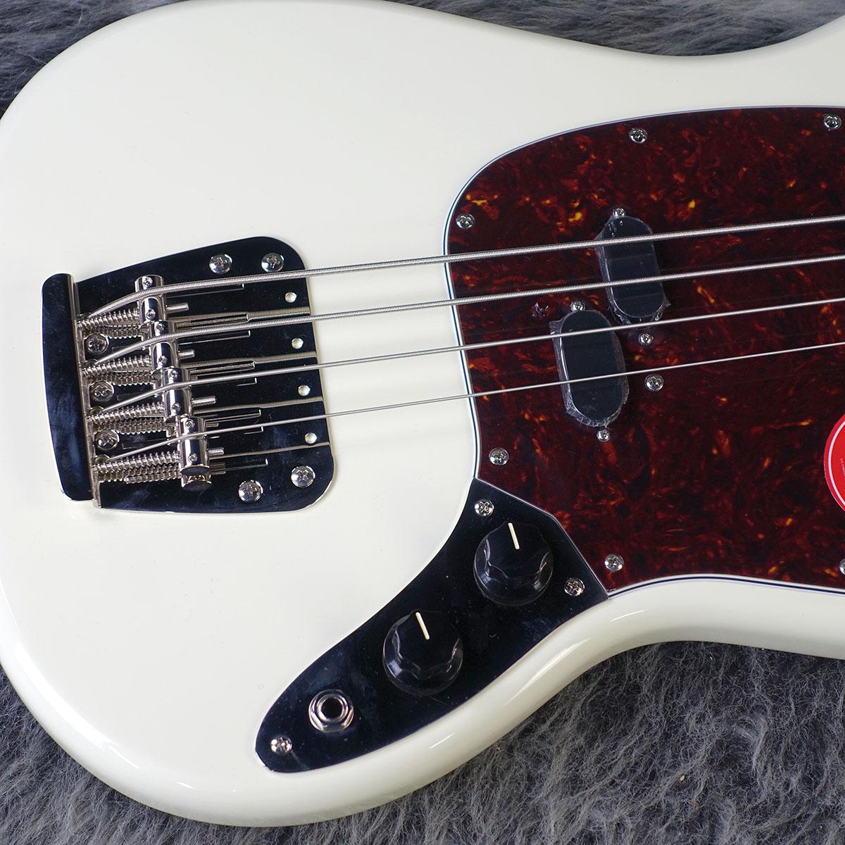 Classic Vibe '60s Mustang Bass Olympic White Squier エレクトリック
