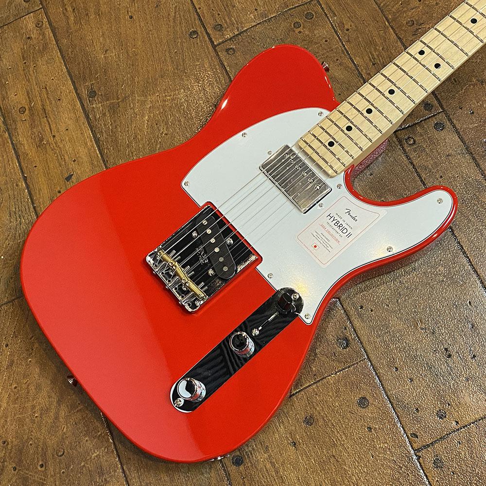 2024 Collection Made in Japan Hybrid II Telecaster SH Modena Red
