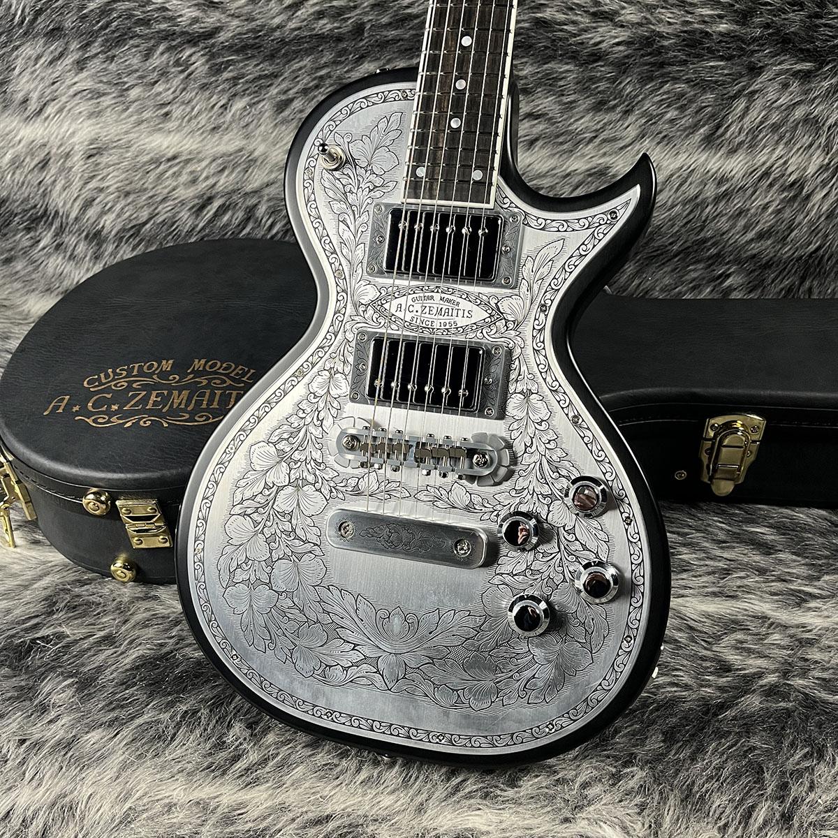 MFG-AC-24 Black ZEMAITIS エレクトリックギター レスポールタイプ