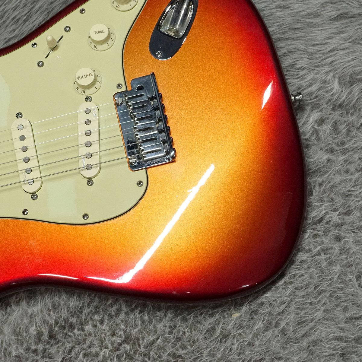 American Deluxe Stratocaster RW Sunset Metallic Fender