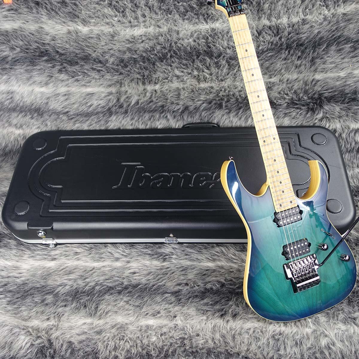 RG652AHM Prestige Nebula Green Burst Ibanez エレクトリックギター