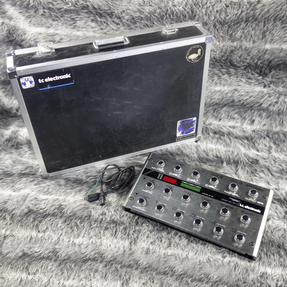 t.c. electronic G-System ギターエフェクター TC Electronic G-SYSTEM: TC electronicの高音質な空間系エフェクトを