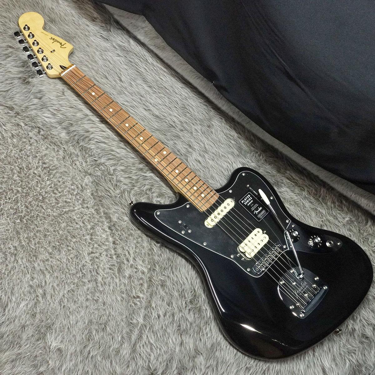 最終価格　fender player jaguar pf blk フェンダー Player Jaguar PF Black Fender エレクトリックギター ジャガータイプ