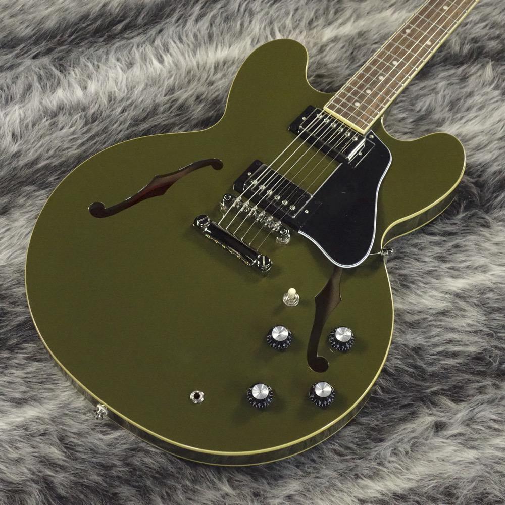 ES-335 Olive Drab Green Epiphone エレクトリックギター ES-335タイプ