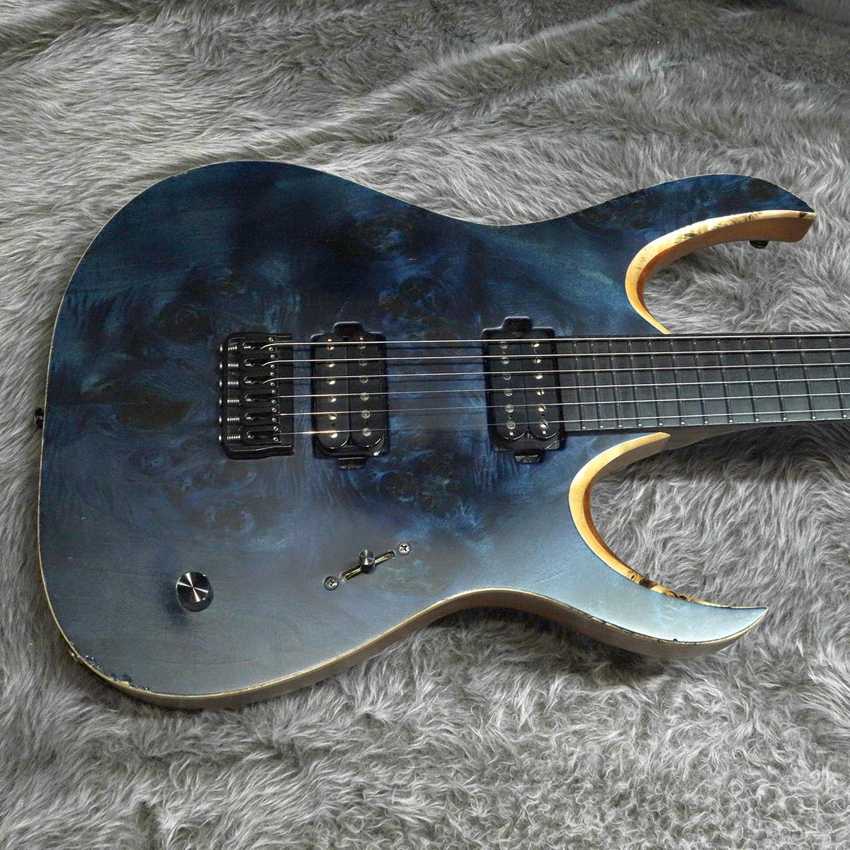 Duvell 6 Elite Dirty Blue Mayones エレクトリックギター ストラト 