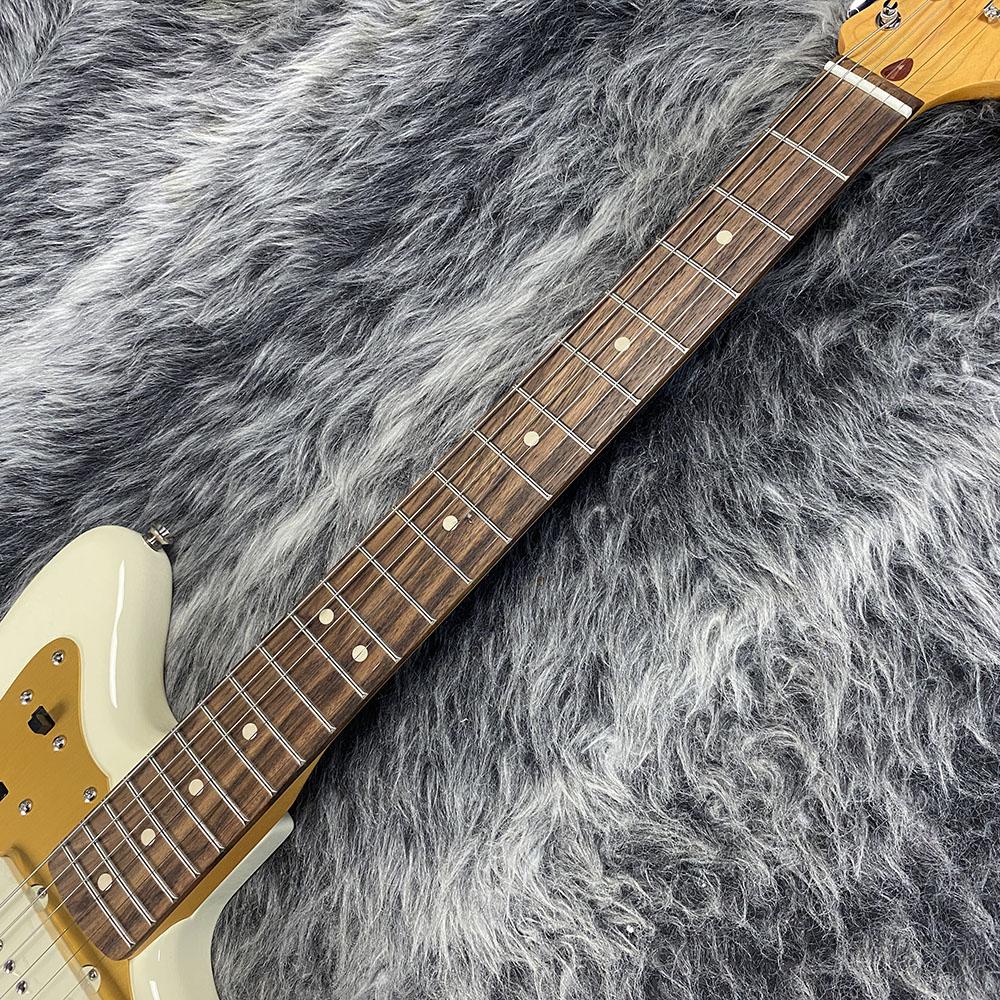 J Mascis Jazzmaster Gold Anodized Pickguard Vintage White Squier