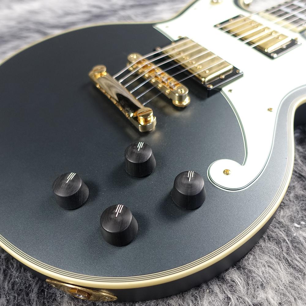Deluxe Brighton Limited Edition Matte Charcoal D'Angelico