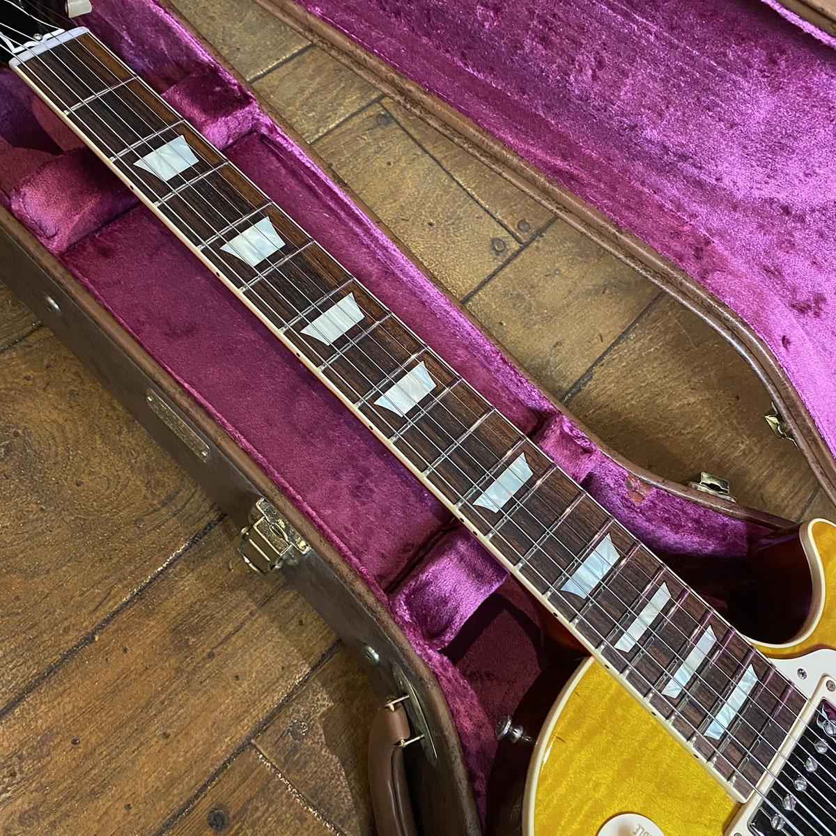 1958 Les Paul Standard Reissue Figured Lemon Burst Gloss Hand