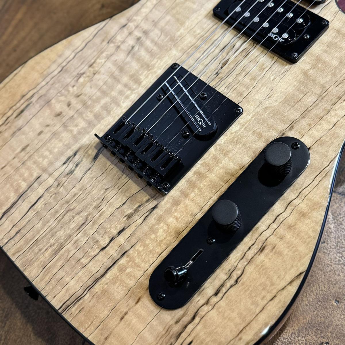 FSR Contemporary Exotic Telecaster RH Spalted Maple Top Roasted