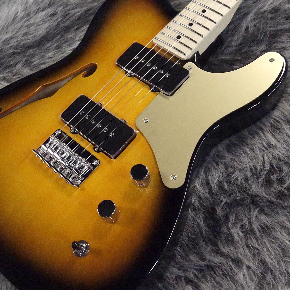 Paranormal Cabronita Telecaster Thinline Gold Anodized Pickguard 2