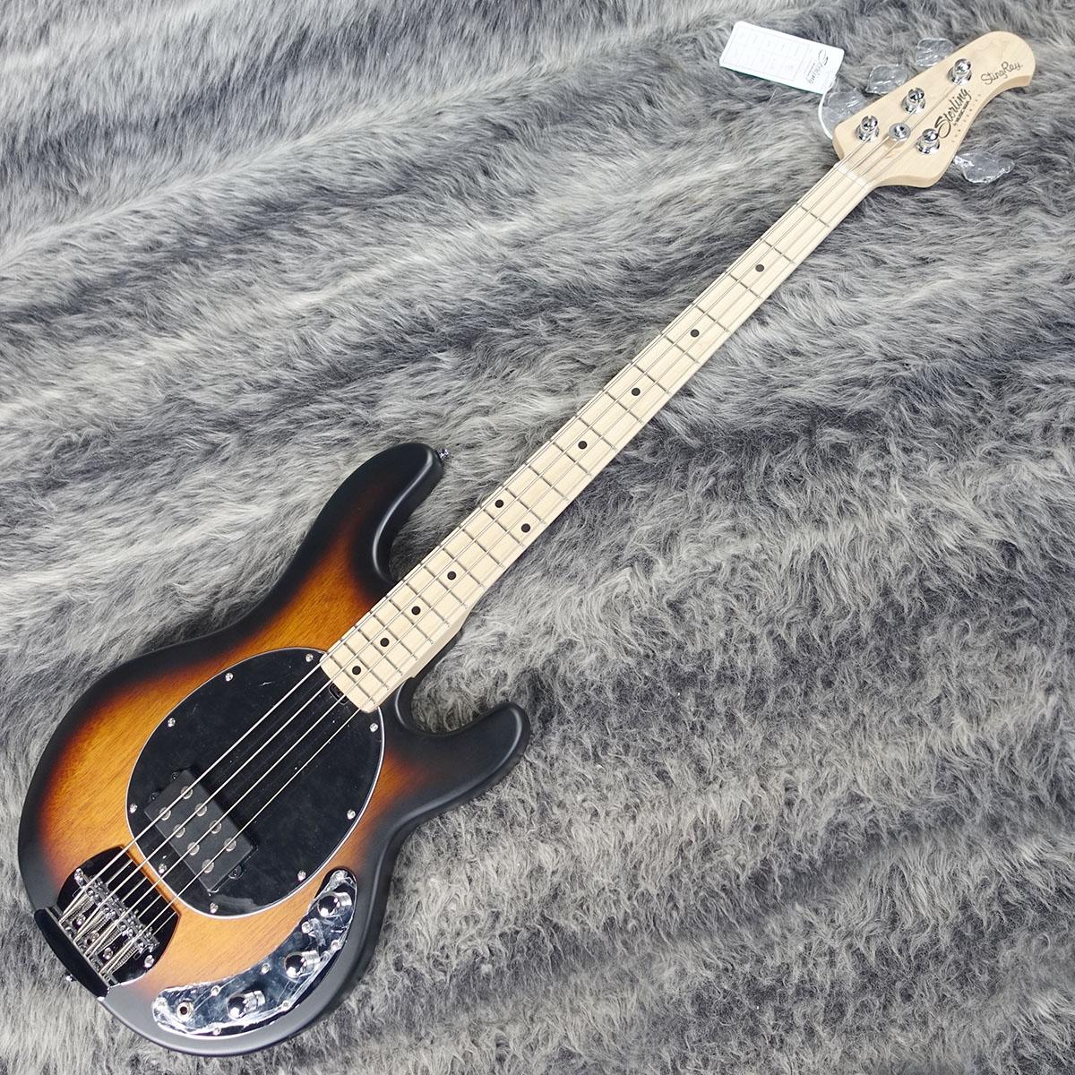 Sub Stingray Ray4 Vintage Sunburst Satin Sterling by MUSIC MAN
