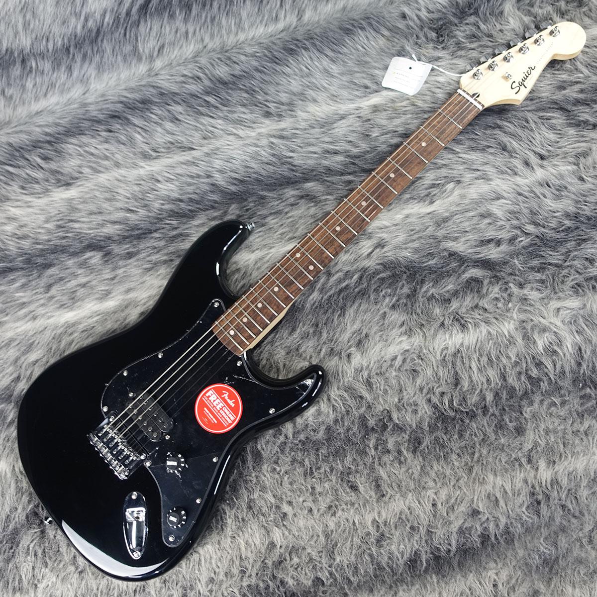 Sonic Stratocaster HT H Laurel Fingerboard Black Pickguard Black