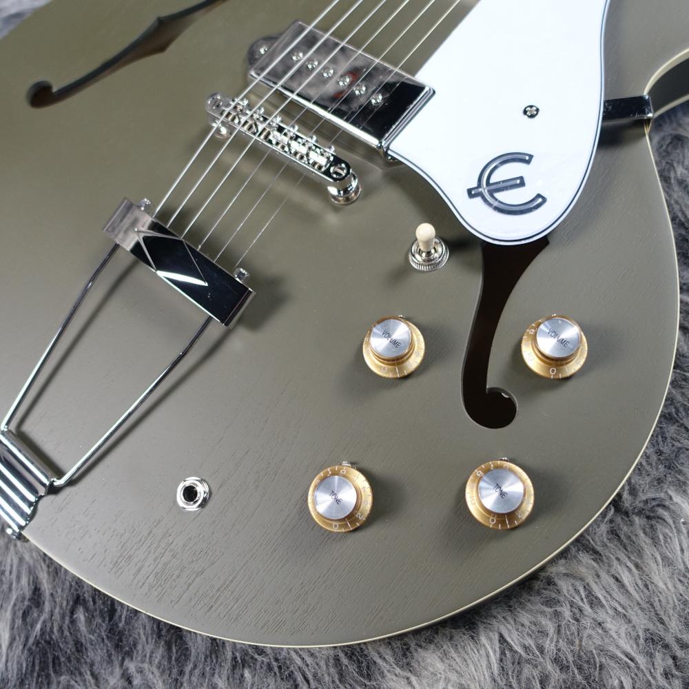 Casino Worn Olive Drab Epiphone エレクトリックギター フルアコ 商品