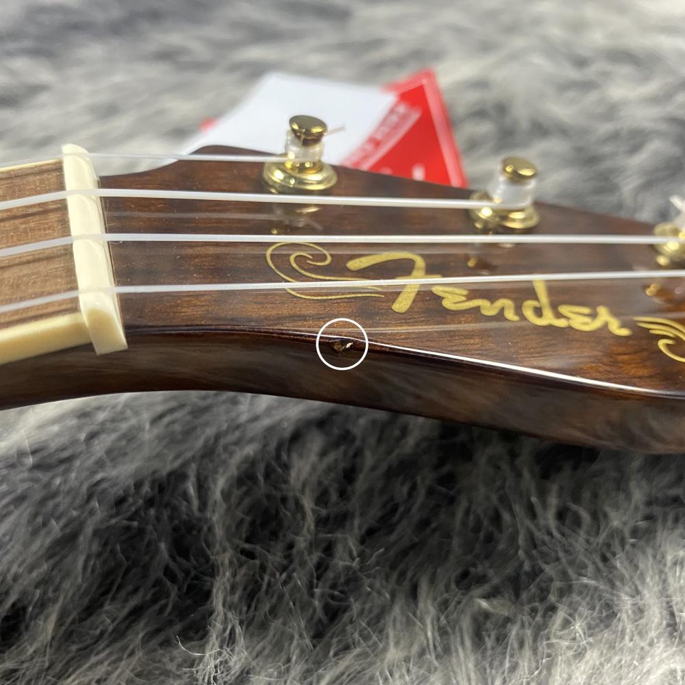 コンサートウクレレ Fender Grace VanderWaal Signature Uke Wa Grace Vanderwaal Signature Uke Natural Fender ウクレレ コンサート