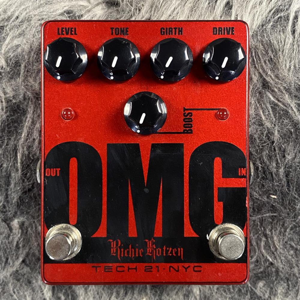 OMG Richie Kotzen Signature OverDrive Tech 21 ギター用エフェクター