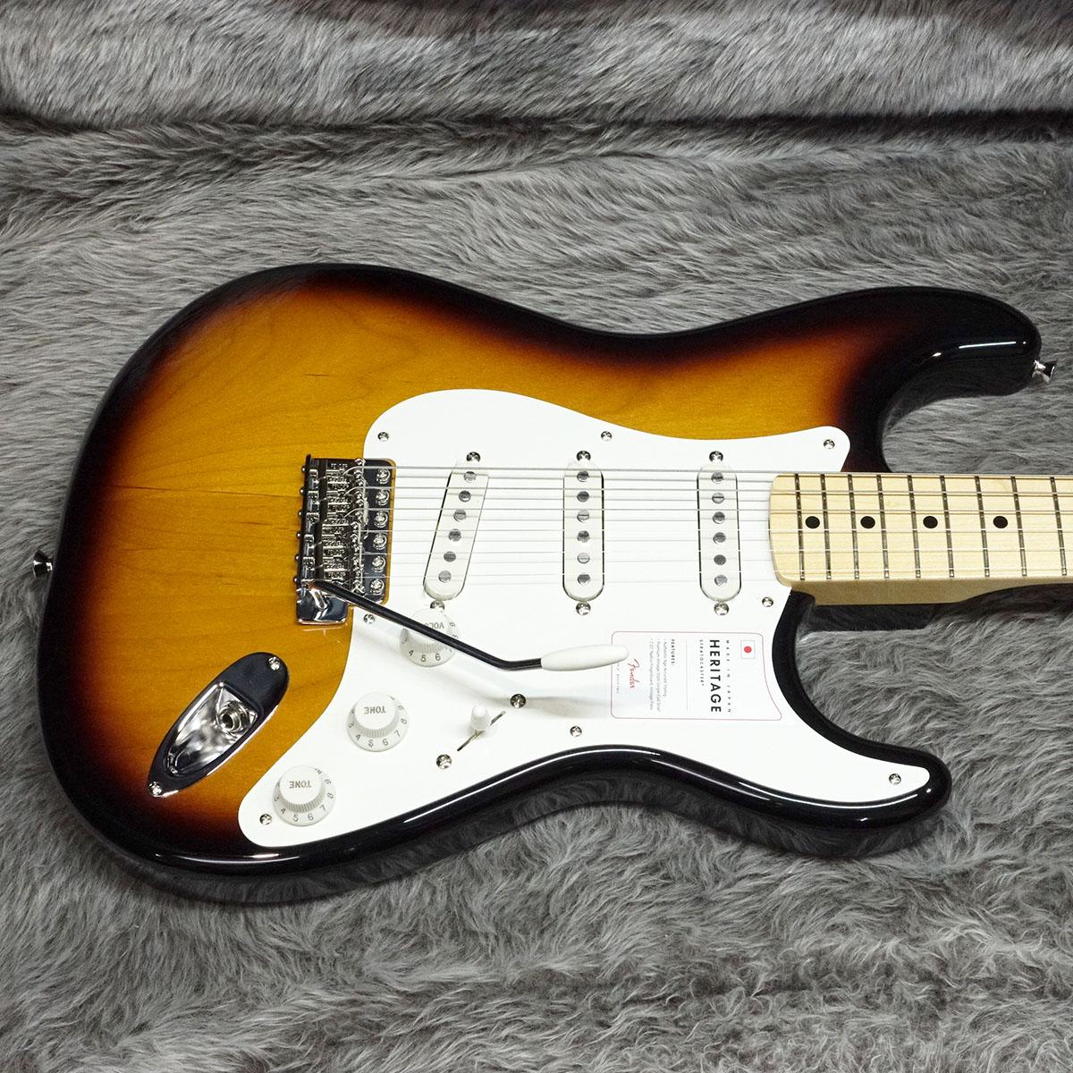 Made in Japan Heritage 50s Stratocaster MN 2-Color Sunburst Fender