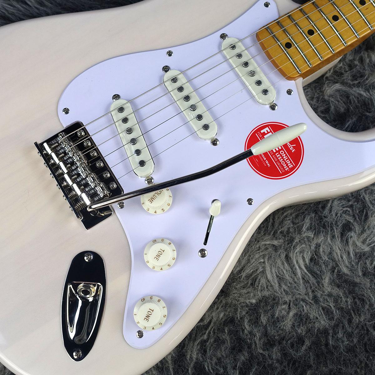 Classic Vibe '50s Stratocaster White Blonde Squier エレクトリック