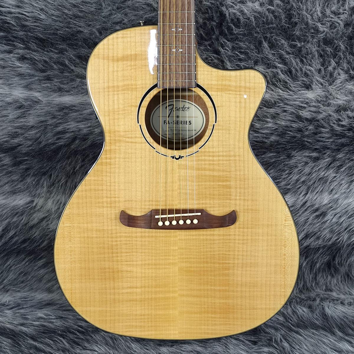 FA-345CE Auditorium Natural Fender エレクトリック