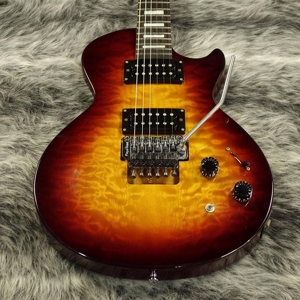 エドワーズ エレキギター E-EC-150E レスポールタイプ フロイドローズ  EMG ESP エクリプス ブラック 札幌市手稲区 E-LP QT Floyd Rose Edwards エレクトリックギター レスポールタイプ