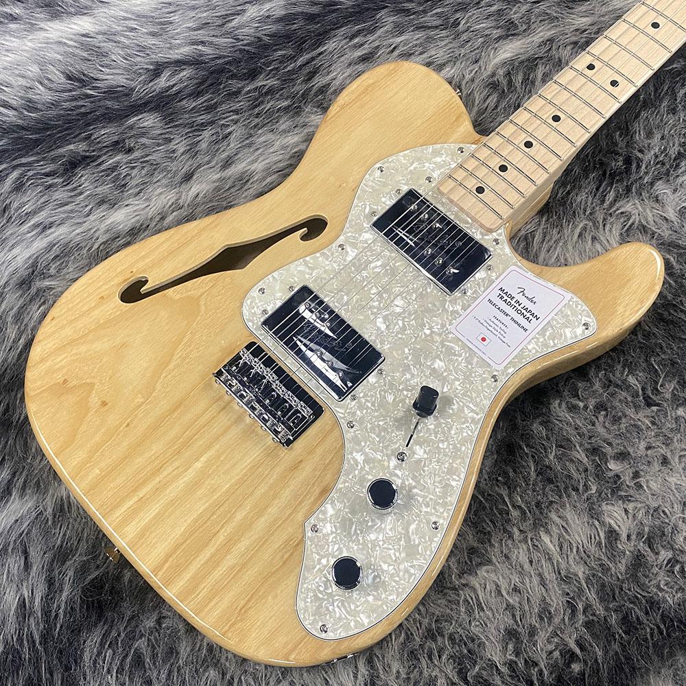 Made in Japan Traditional 70s Telecaster Thinline Natural Fender