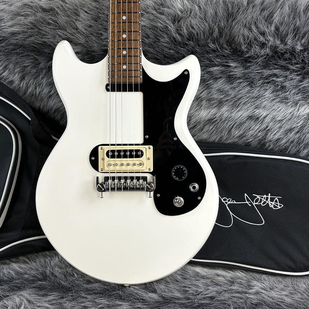Epiphone Olympic ホワイト メロディメイカー Joan Jett joins forces with Epiphone for new signature Olympic
