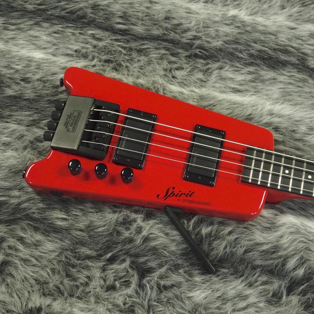 Spirit XT-2 Standard Bass Hot Rod Red Steinberger エレクトリック