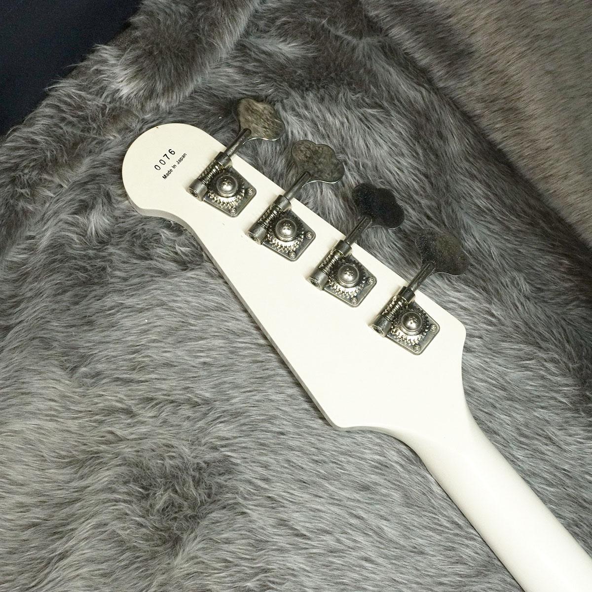 K-YB2 White KAMINARI Guitars エレクトリック・ベース 変形タイプ