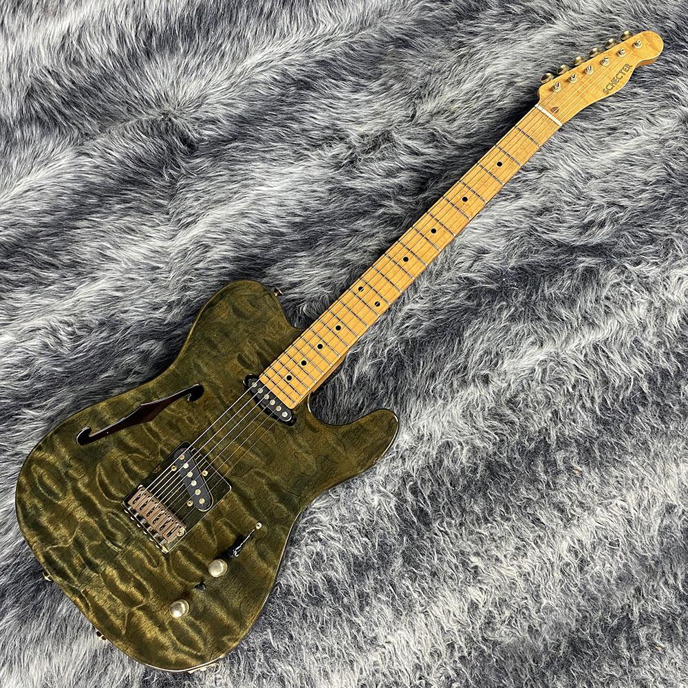 Thinline Quiltmaple/Mahogany SCHECTER エレクトリックギター