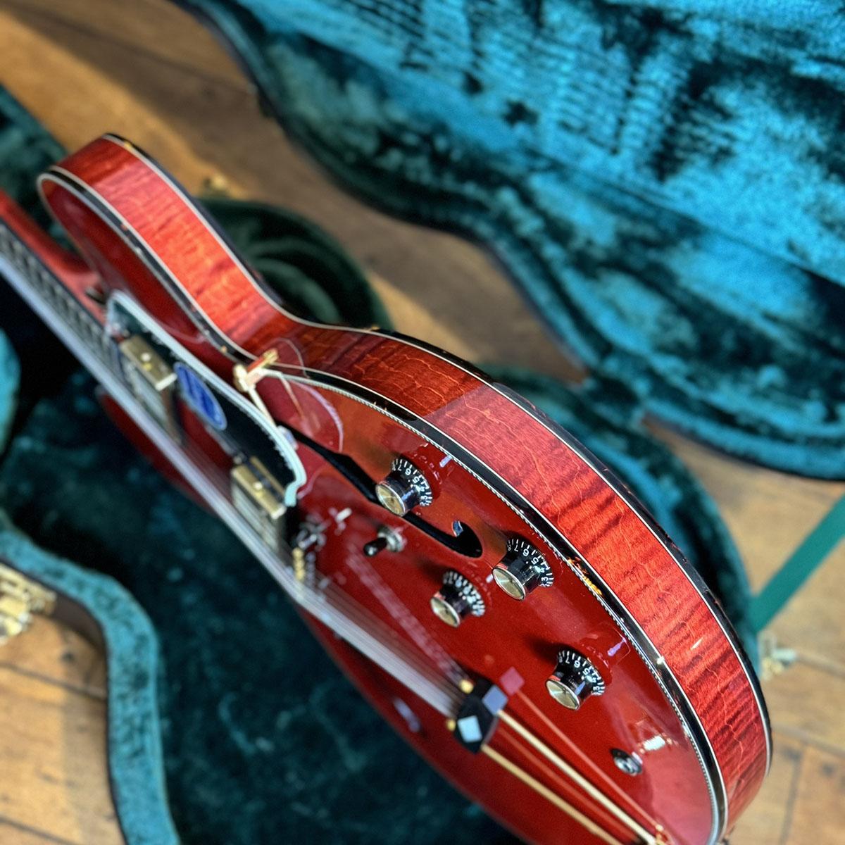 EXRUBATO-JAZZ Trans Red Seventy Seven Guitars エレクトリックギター