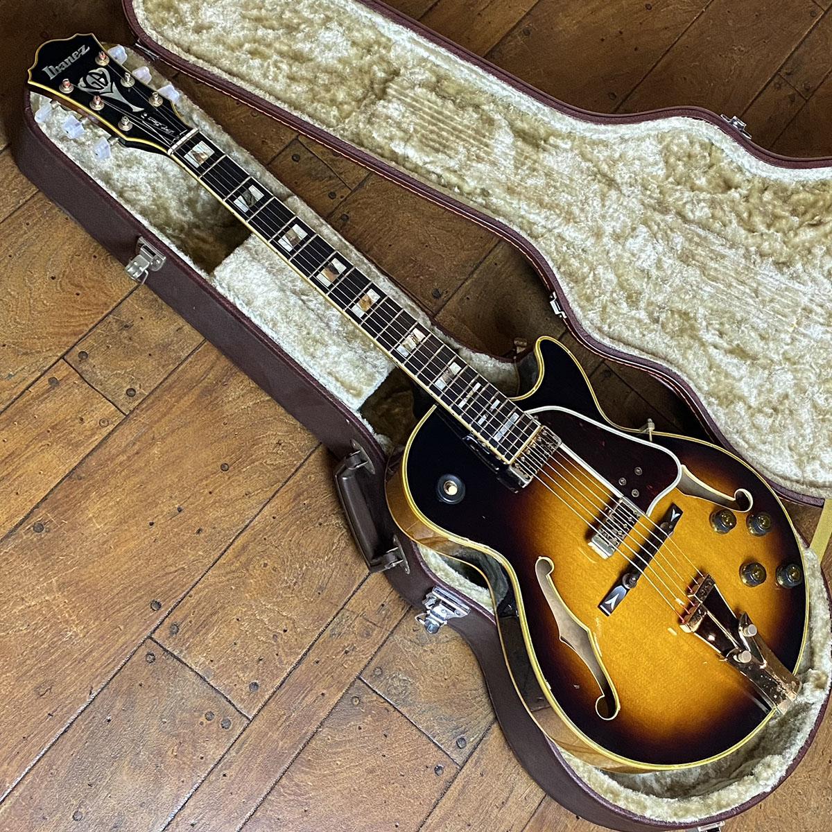 GB10 George Benson Signature Brown Sunburst 1984s Ibanez