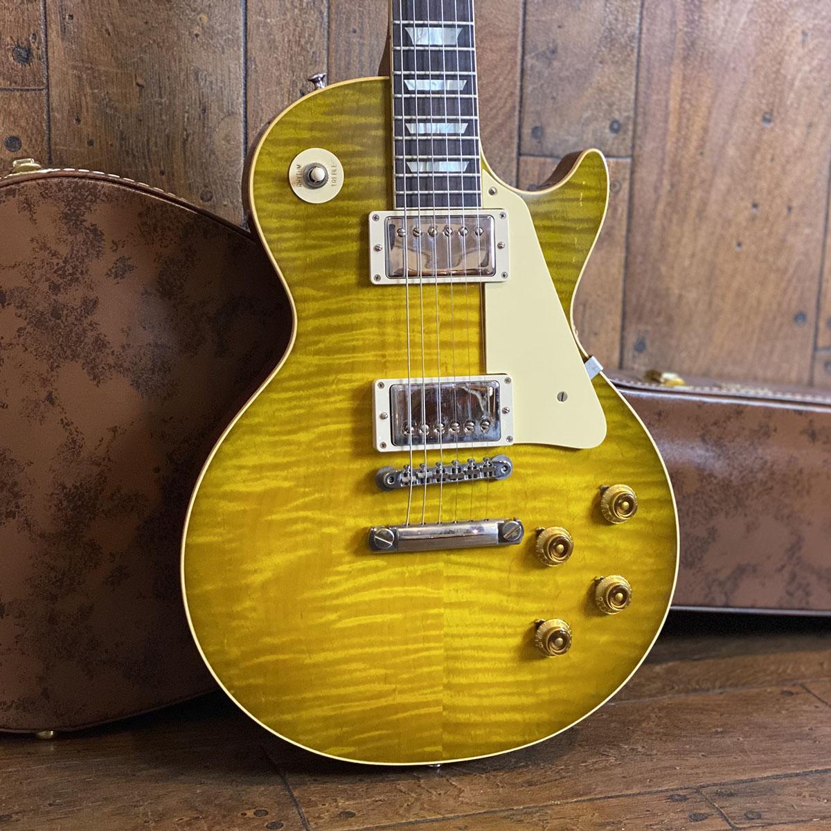 1959 Les Paul Standard Reissue Green Lemon Fade VOS Gibson Custom