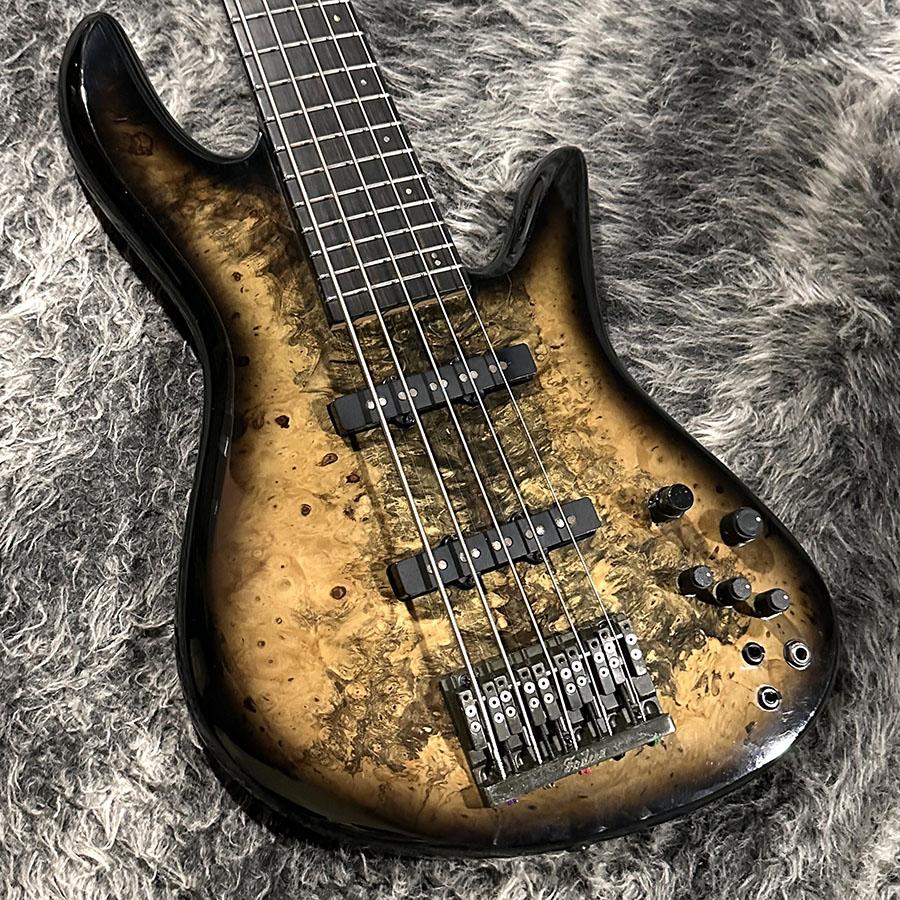 Emperor 5 Deluxe Buckeye Burl Fodera エレクトリック・ベース その他