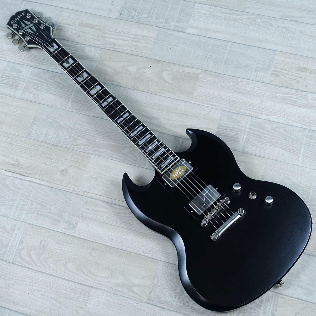 SG Prophecy Aged Jet Black Metallic Epiphone エレクトリックギター