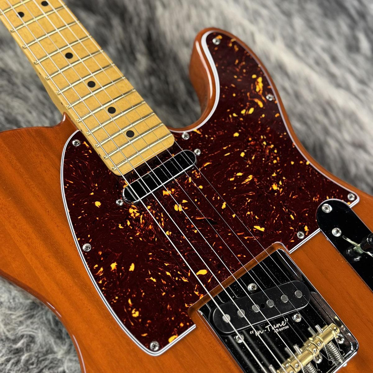 Player II Telecaster Chambered Mahogany Maple Neck Mocha Fender