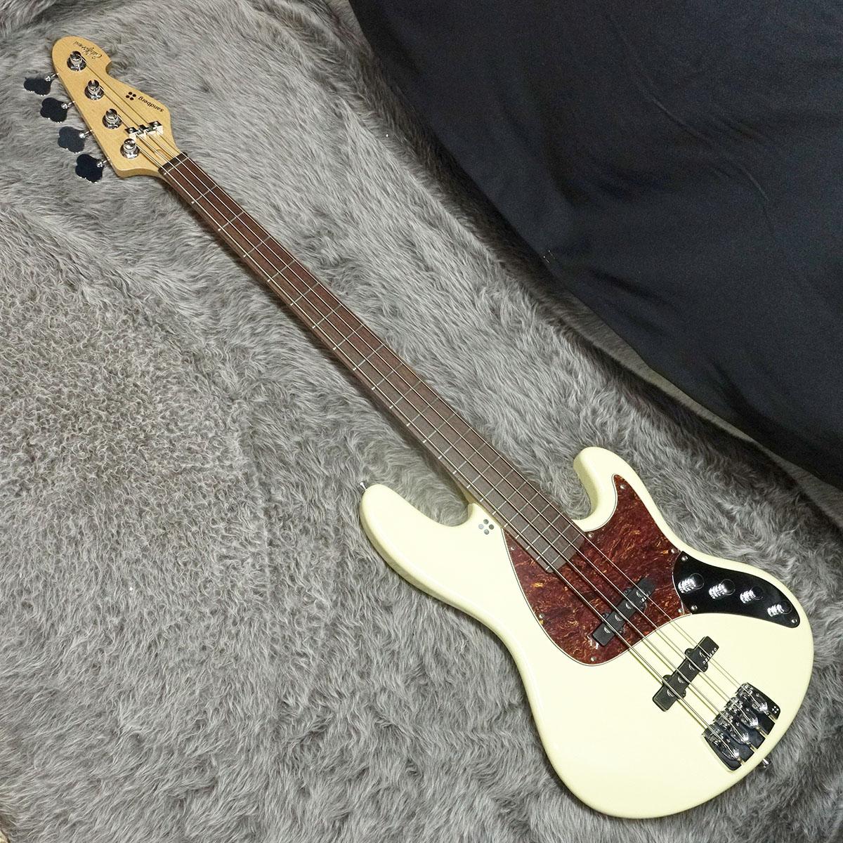 California TT4 Creme High Gloss Sandberg エレクトリック・ベース JB