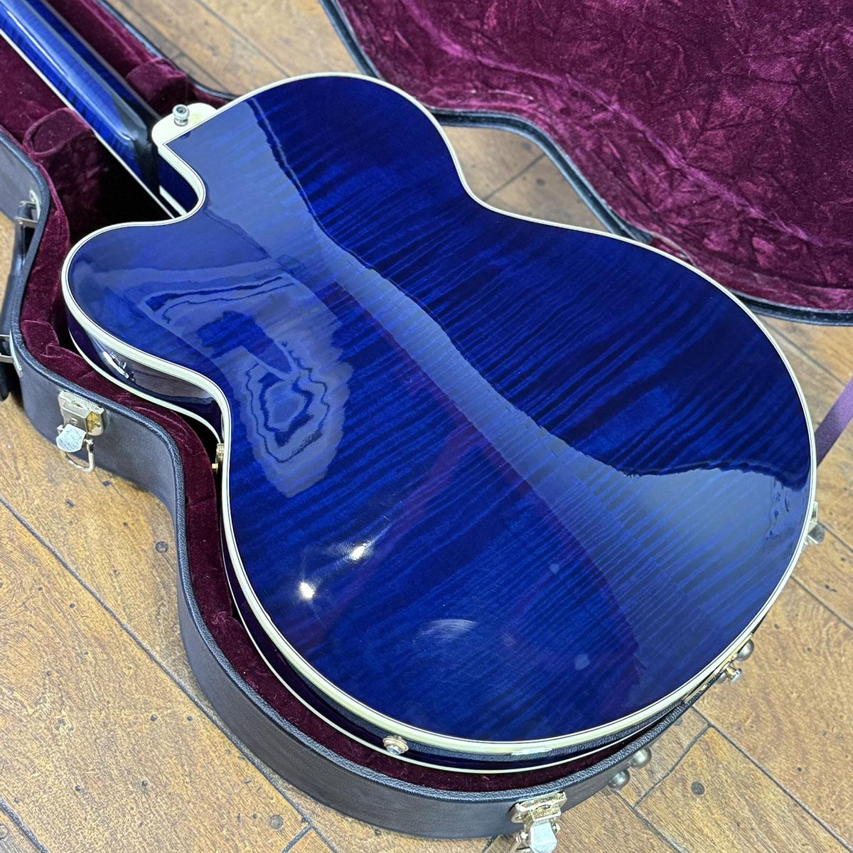 Custom Crimson Byrdland Alnico V Medium Scale Midnight Blue Gibson