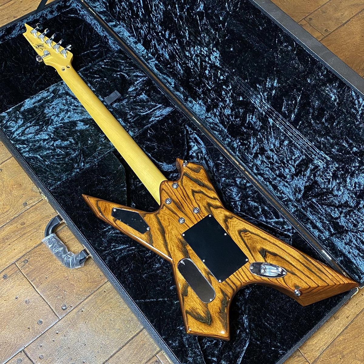 KG-Prime Signature Hickory Brown Killer エレクトリックギター 変形