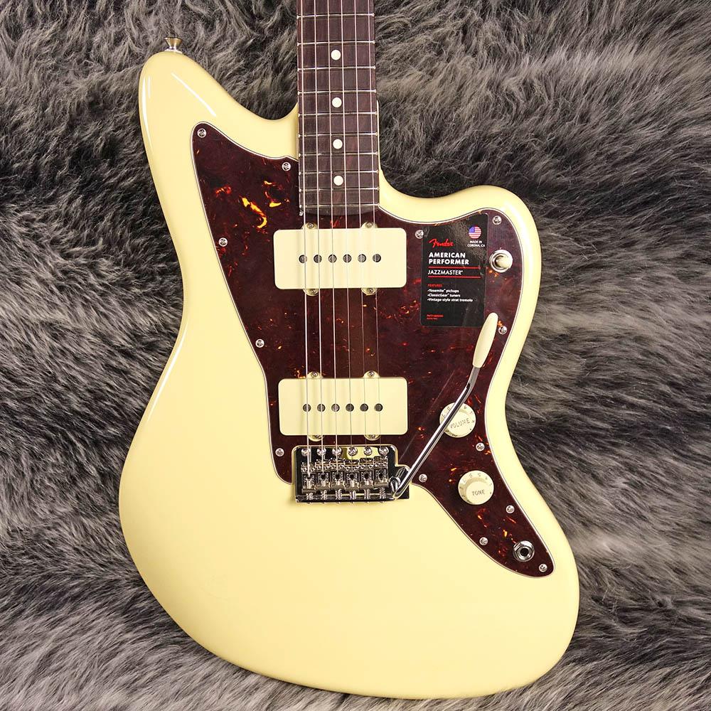 American Performer Jazzmaster Vintage White Fender USA 
