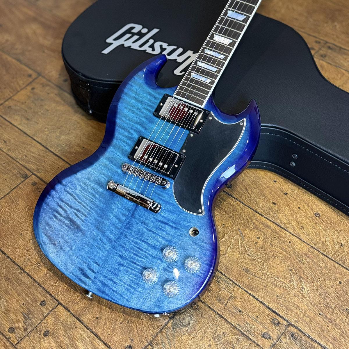 SG Modern Blueberry Fade Gibson エレクトリックギター SGタイプ 商品