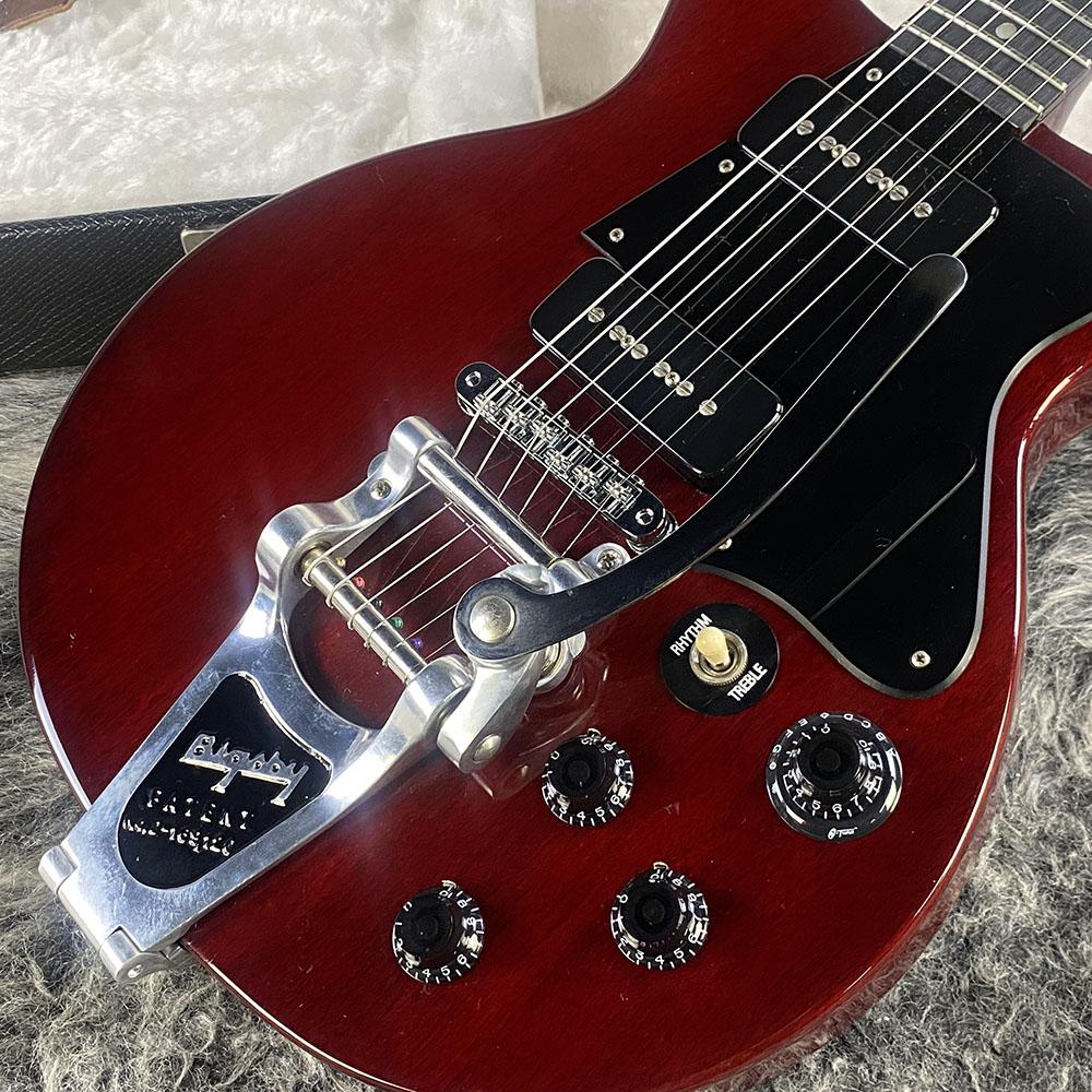 Les Paul Junior Special Double Cut Cherry with Bigsby Mod Gibson