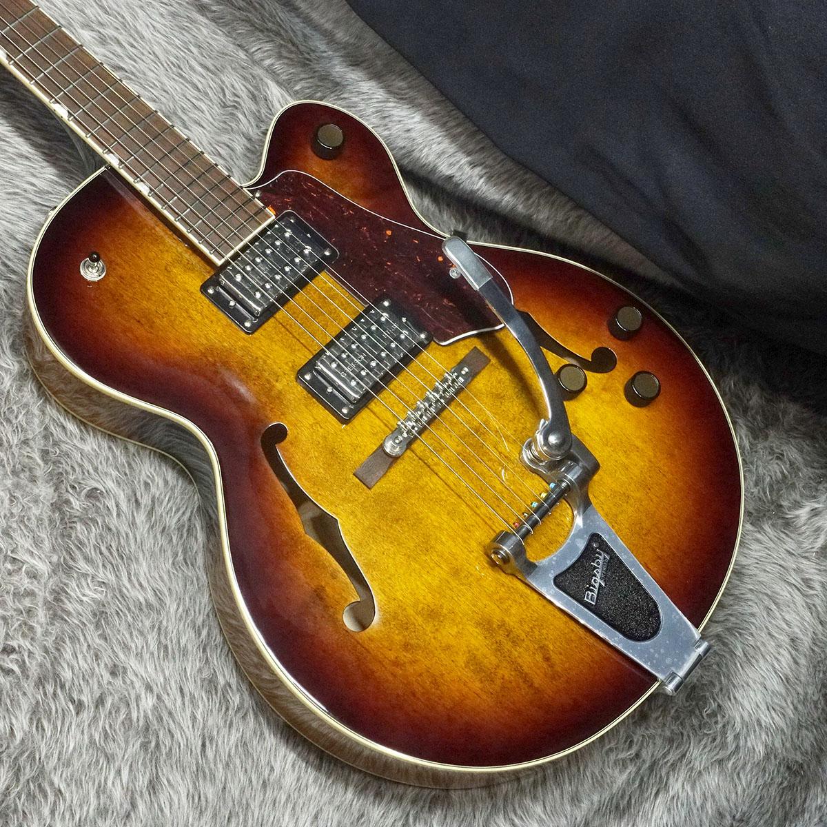 G2420T Streamliner Hollow Body Bigsby LRL Havana Burst Gretsch