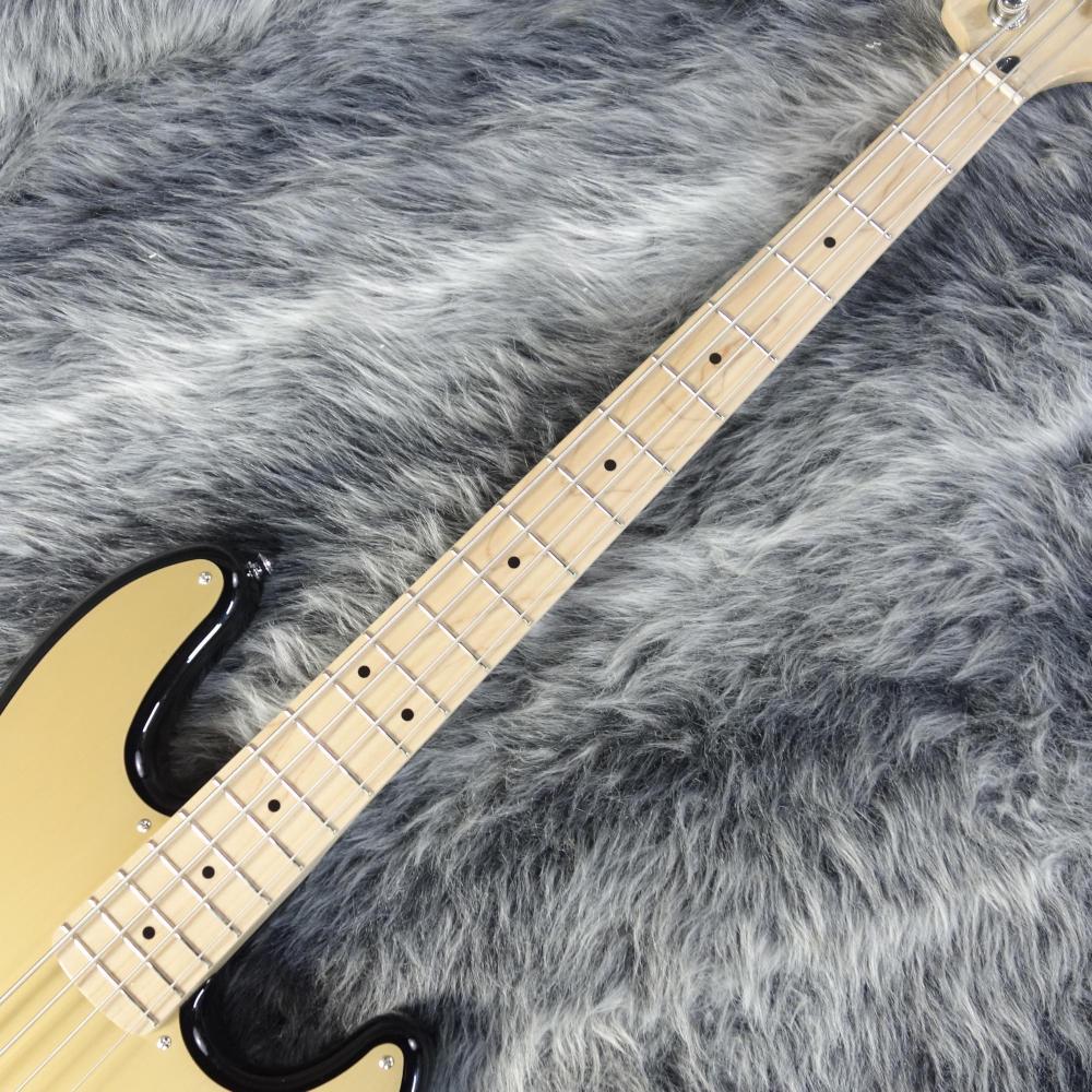 Paranormal Jazz Bass '54 Gold Anodized Pickguard Black Squier