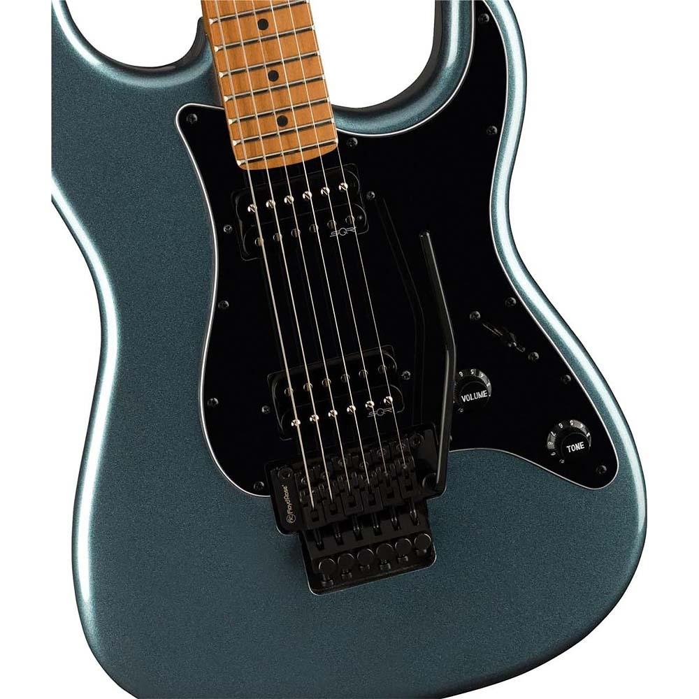 Contemporary Stratocaster HH FR Roasted MN BPG Gunmetal Metallic