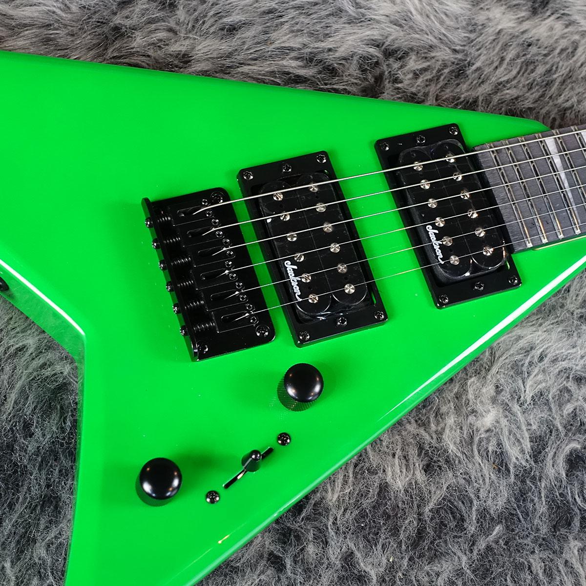 JS Series RR Minion JS1X Neon Green Jackson エレクトリックギター