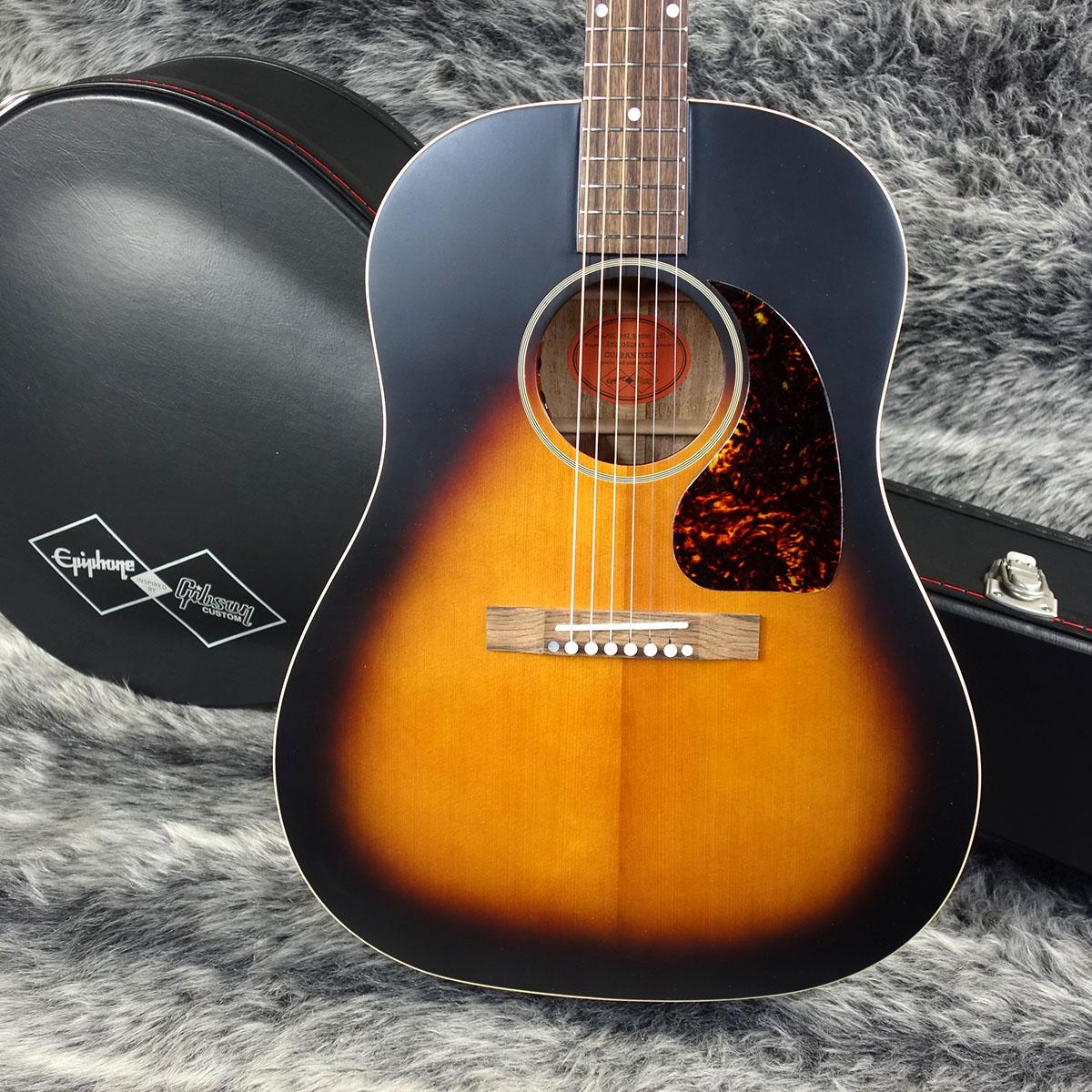 Inspired By Gibson Custom 1942 Banner J-45 Vintage Sunburst